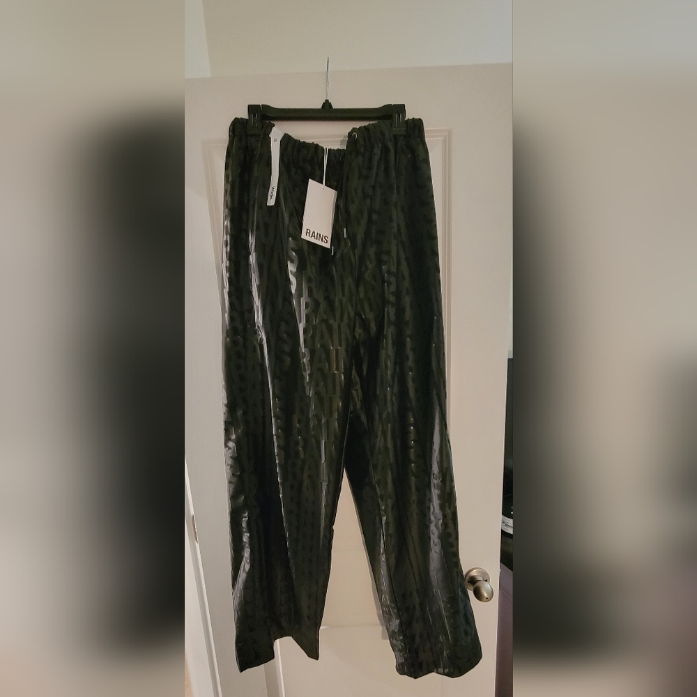 NWT Rains Monogram Pants - Picture 4 of 7